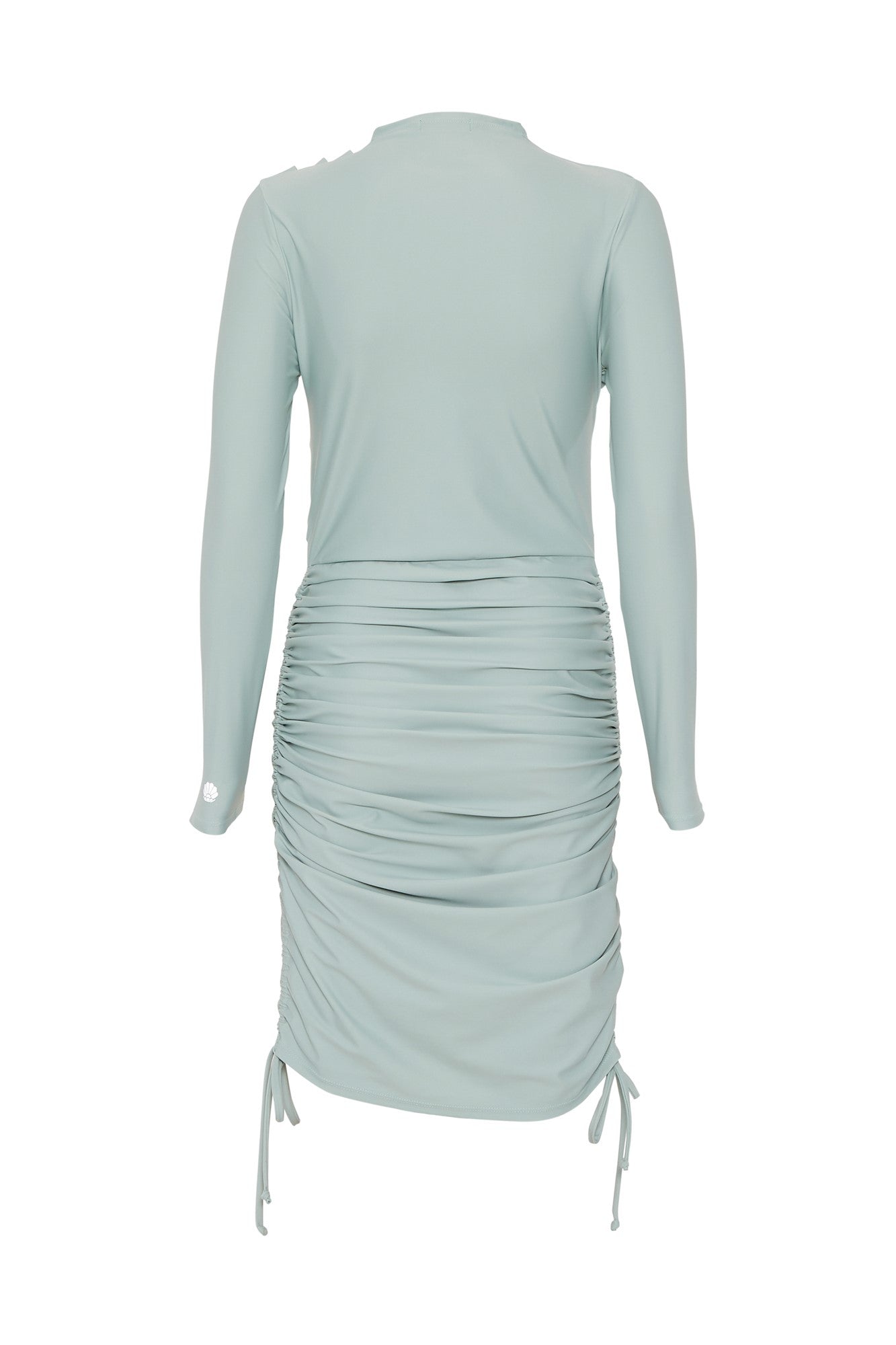 Isla Swim Dress - Aqua-7