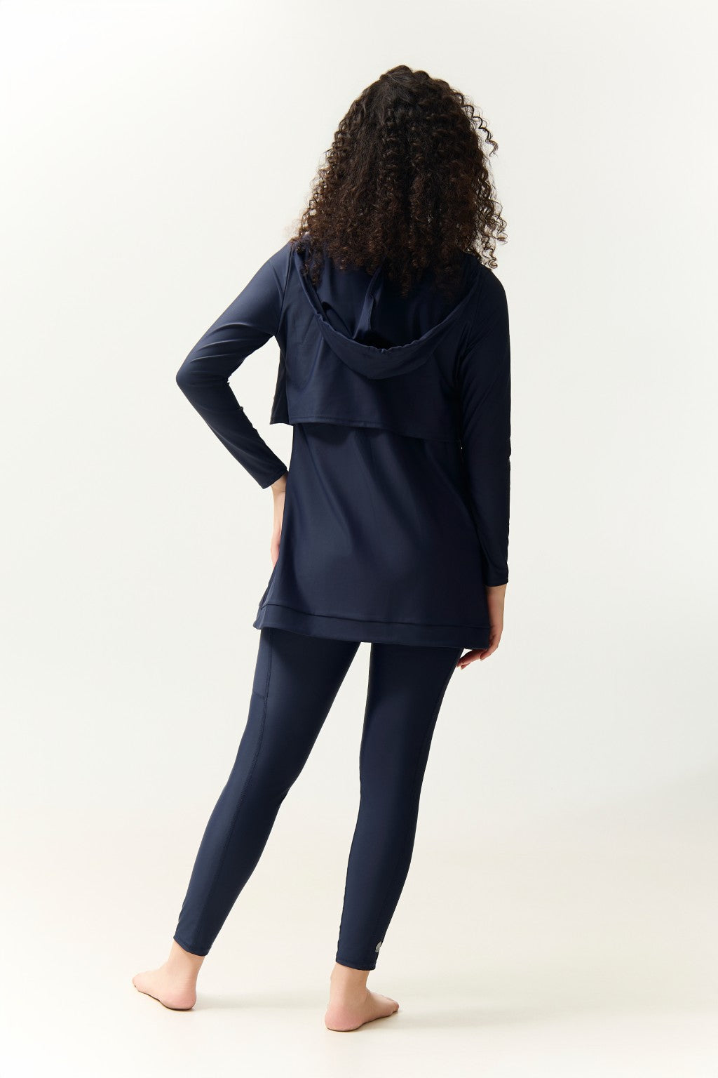 Kaya Swim Dress - Midnight-4