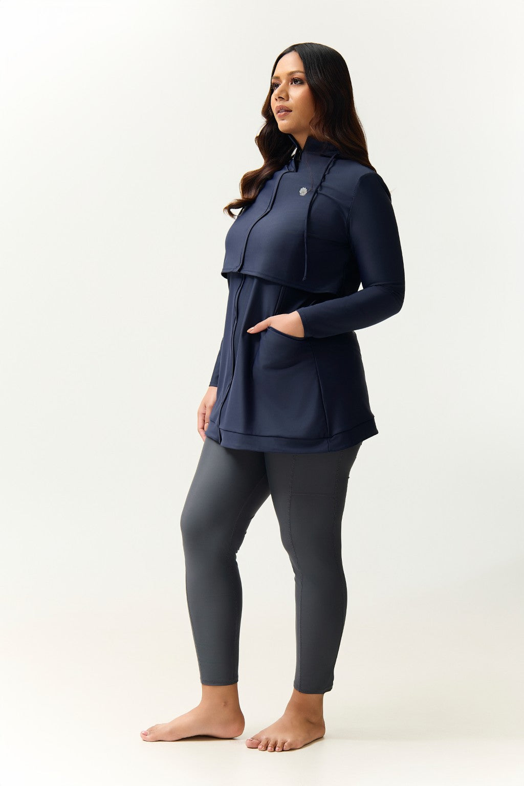 Kaya Swim Dress - Midnight-zoom-8