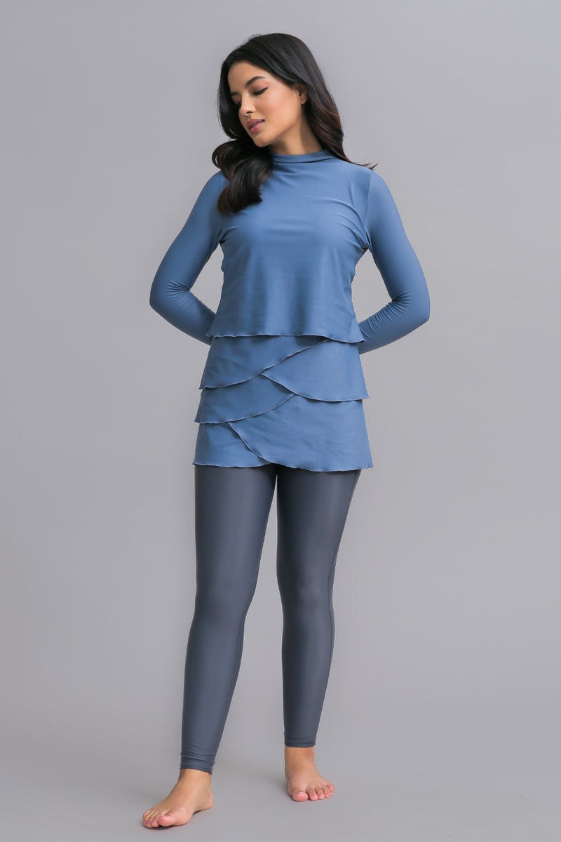 Lula Swim Dress - Azure-zoom-