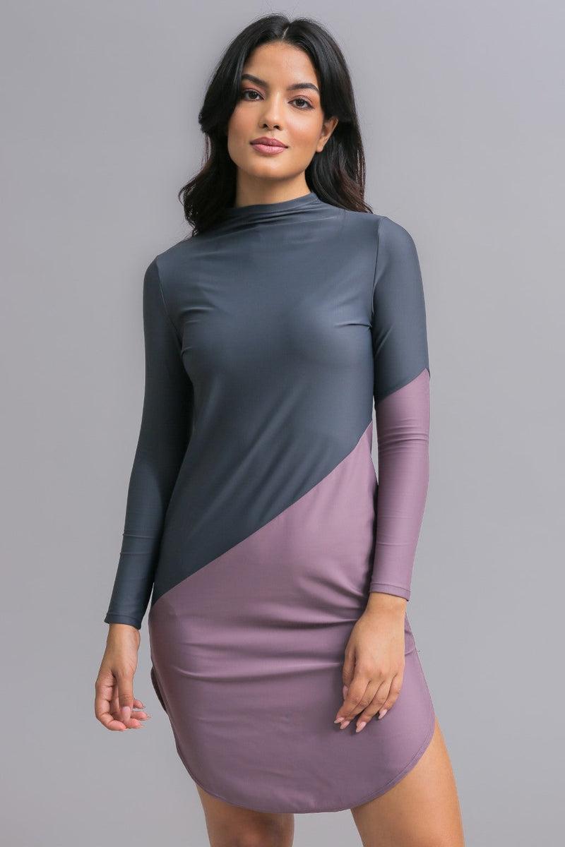 Maya Swim Dress - Dusk-zoom-