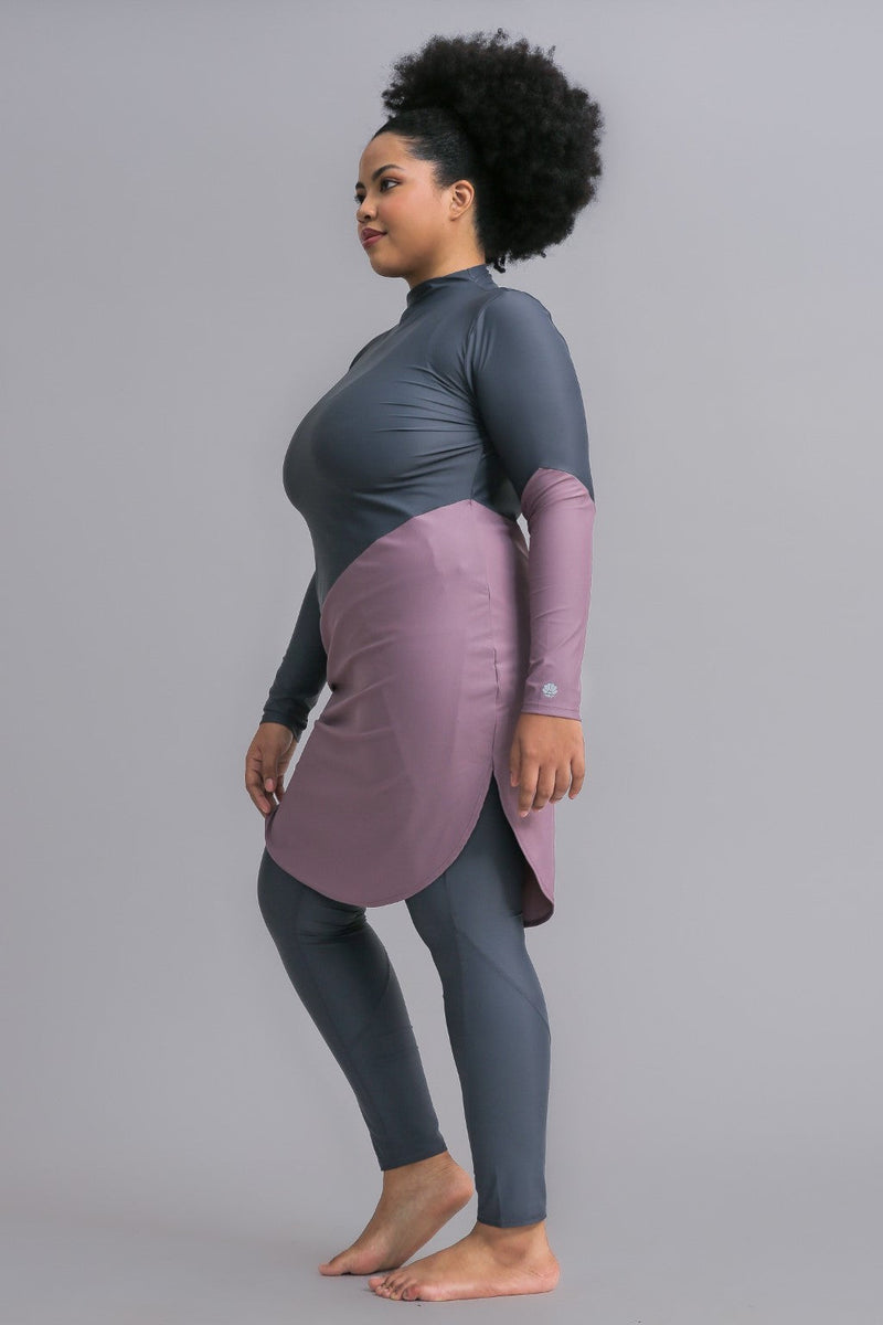 Maya Swim Dress - Dusk-zoom-