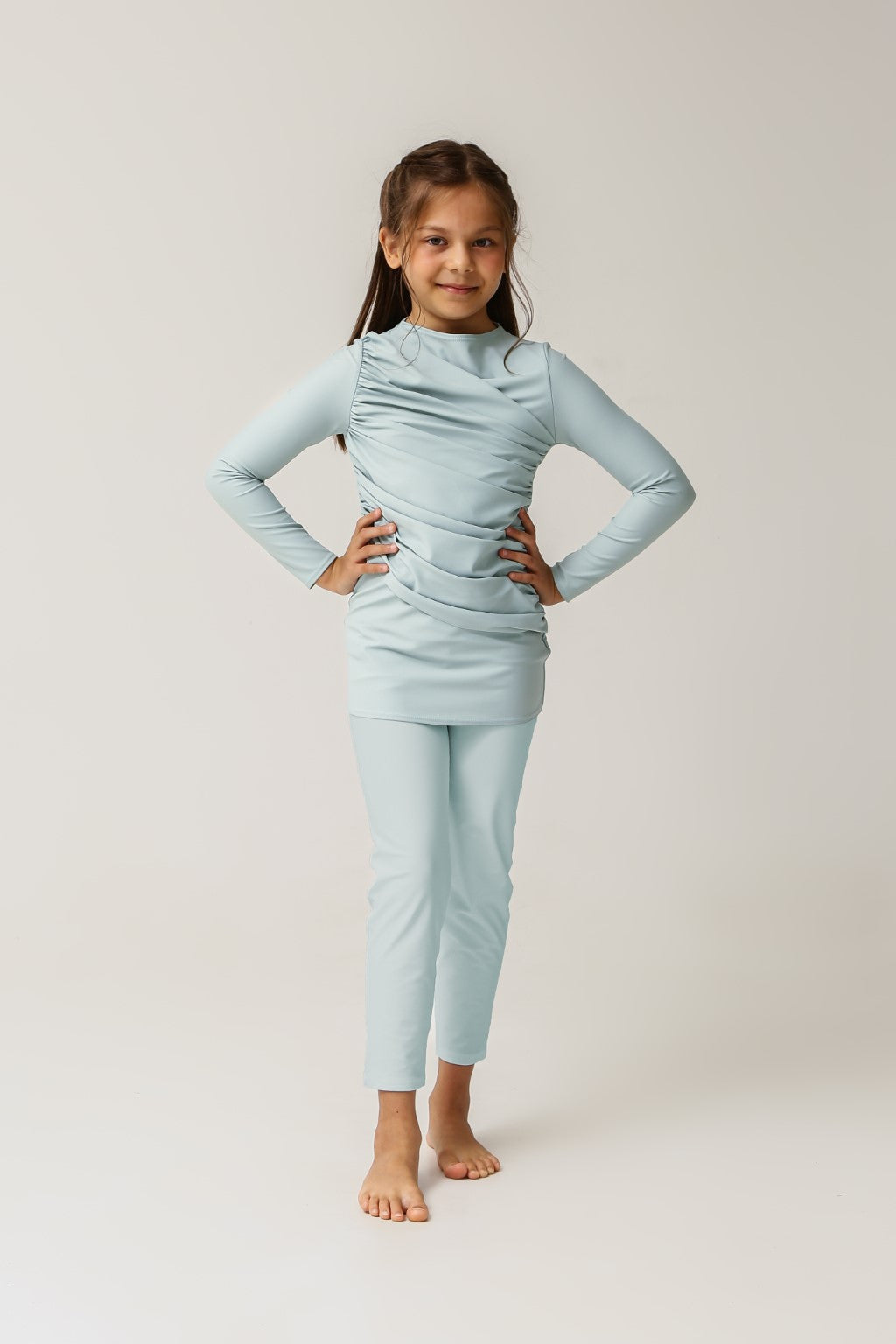 Diana Kids Two Piece Swimwear - Aqua