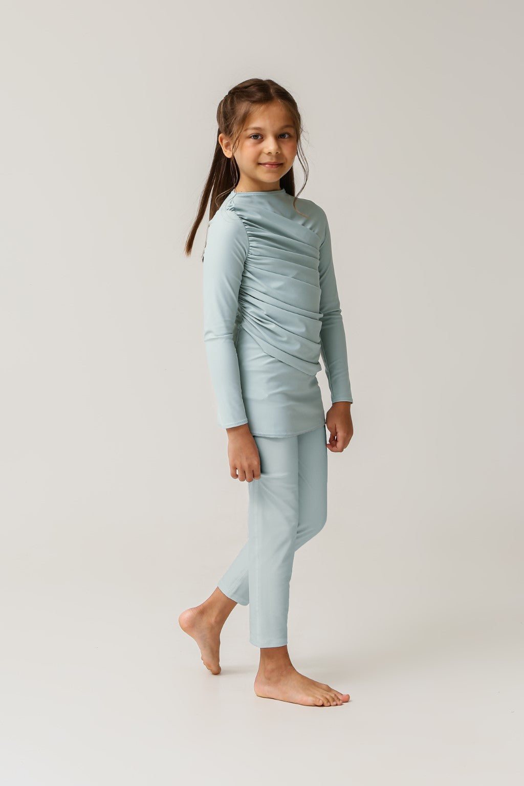 Diana Kids Two Piece Swimwear - Aqua-3