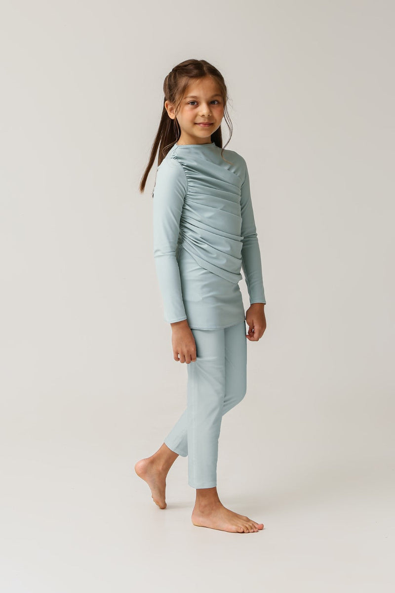 Diana Kids Two Piece Swimwear - Aqua-zoom-