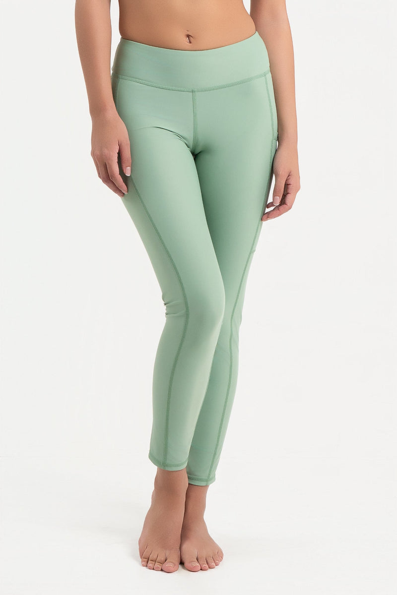 Swim Pocket Tights - Sage-zoom-