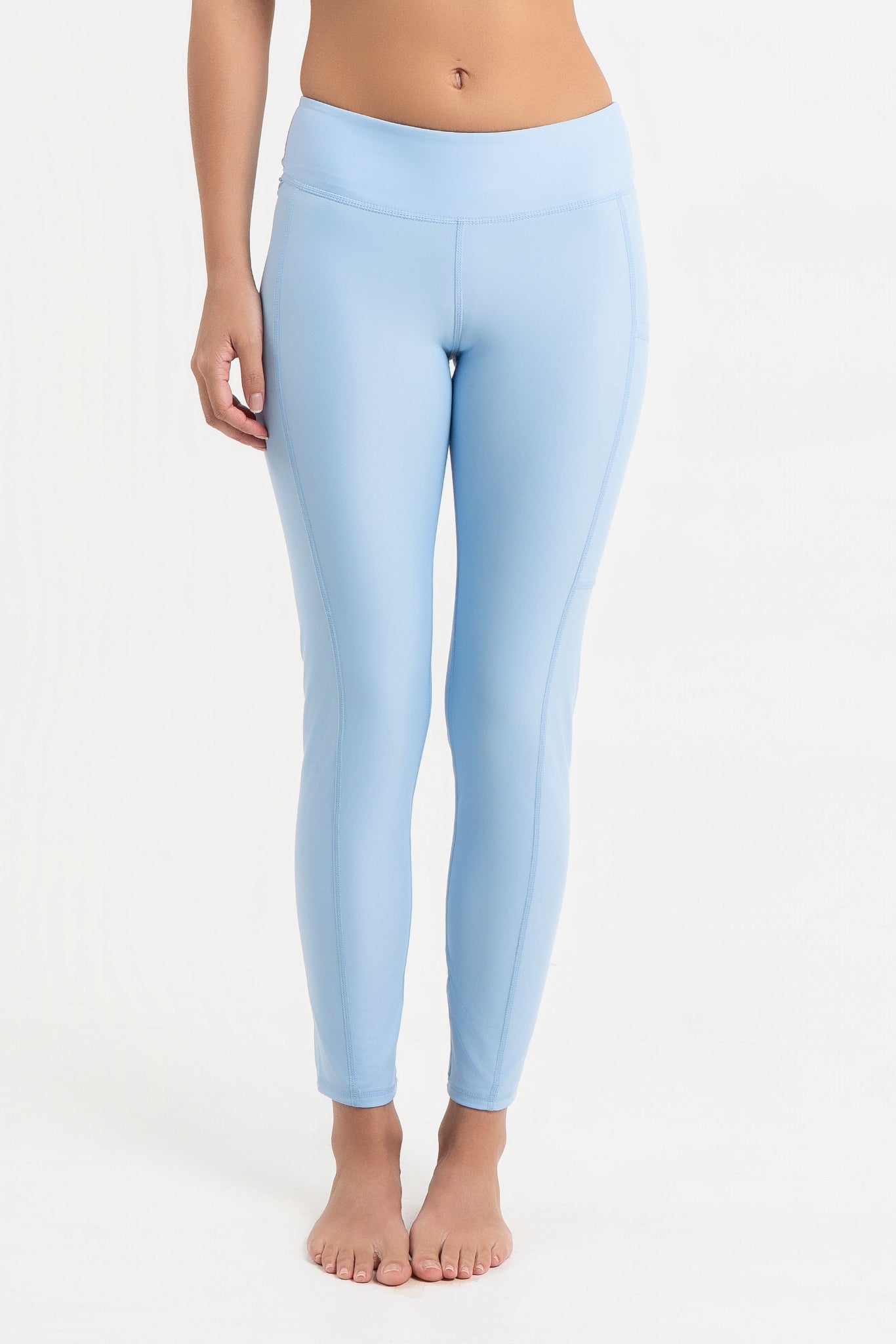 Swim Pocket Tights - Sky