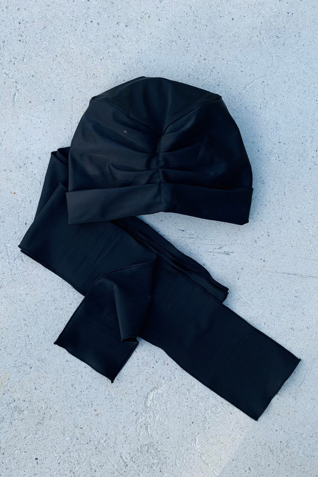 Self-tie Turban - Black-6