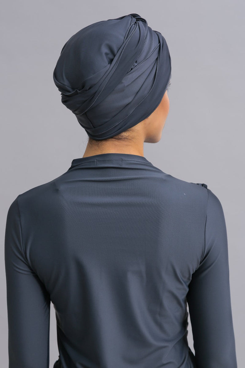 Self-tie Turban - Shadow-zoom-