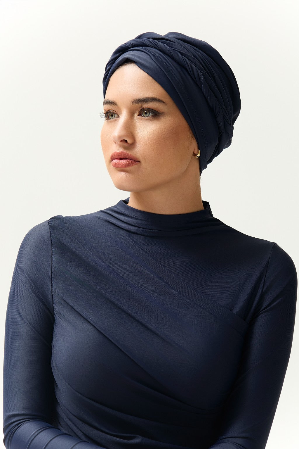 Self-tie Turban - Midnight-1