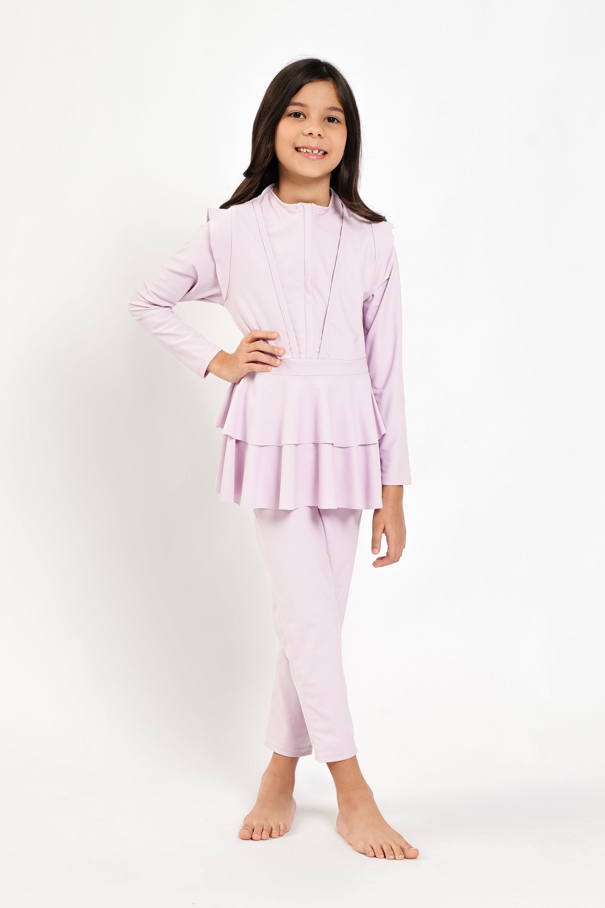 Serena Kids Two Piece Swimwear - Bloom-1