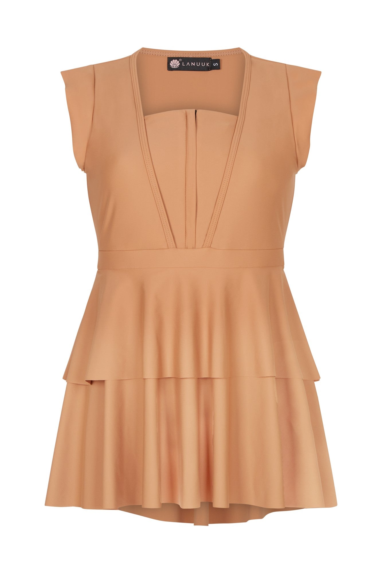 Serena Midi Swimsuit - Sand-zoom-5