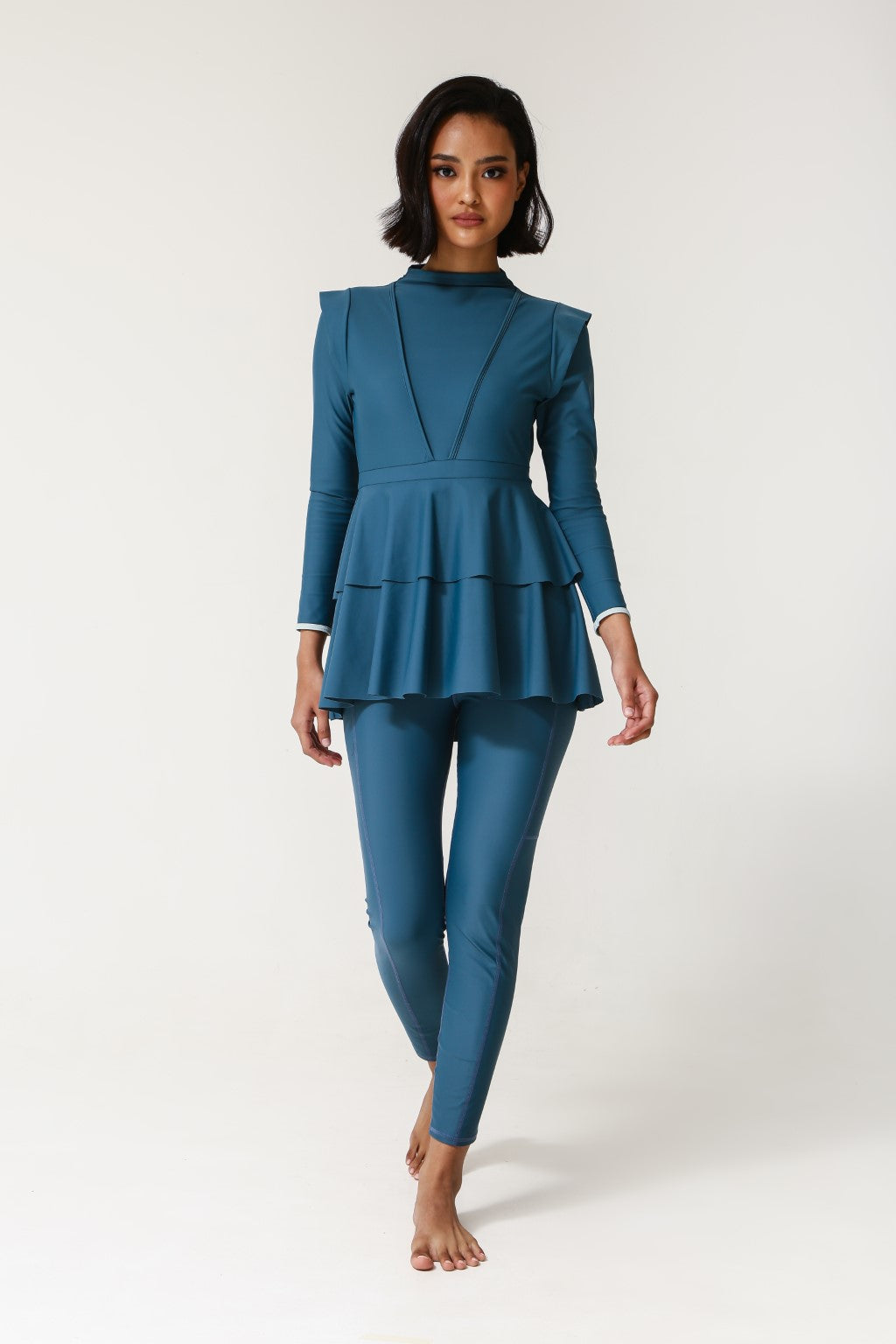 Serena Swim Dress - Wave