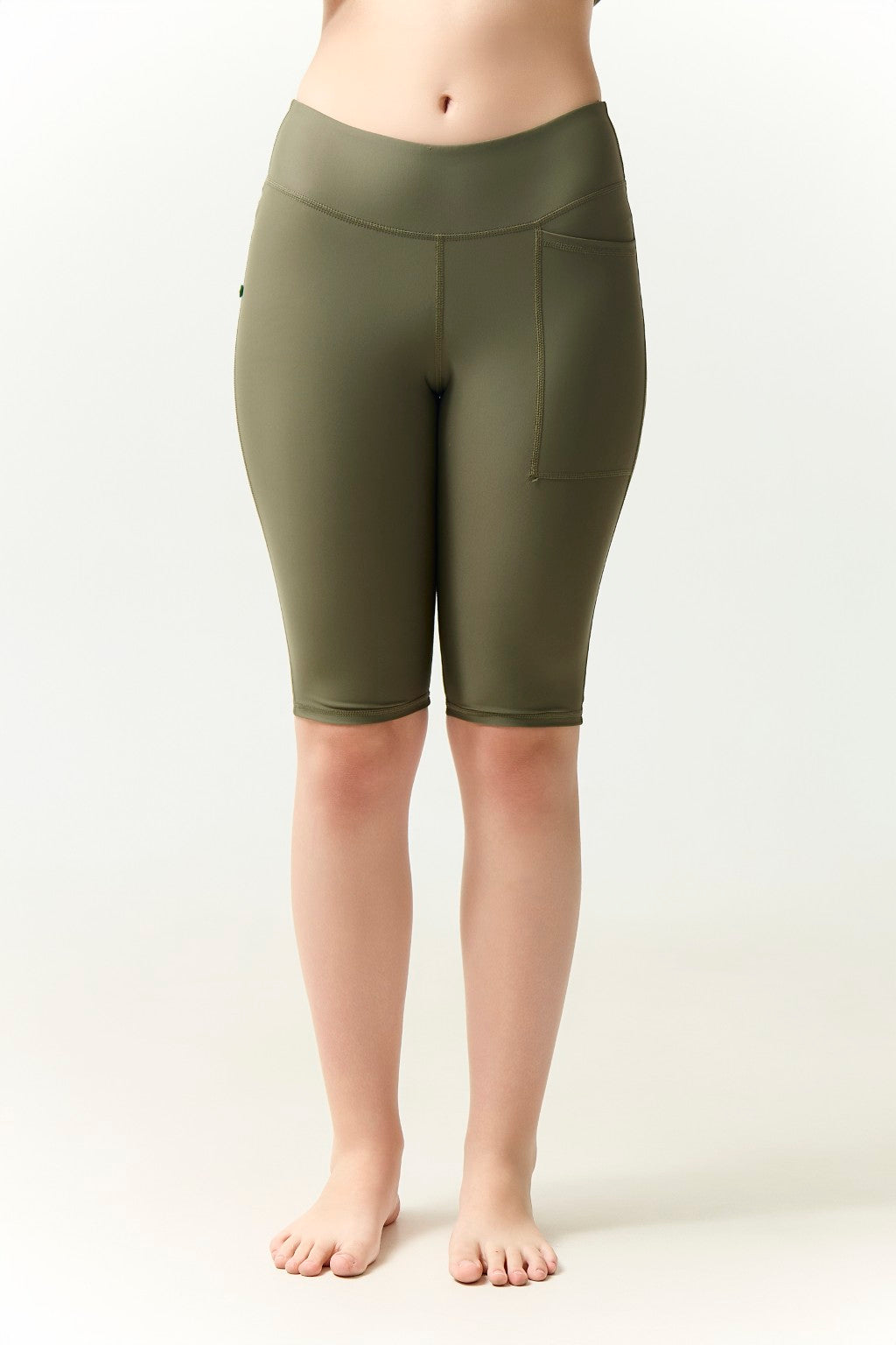 Swim Shorts - Olive-zoom-1