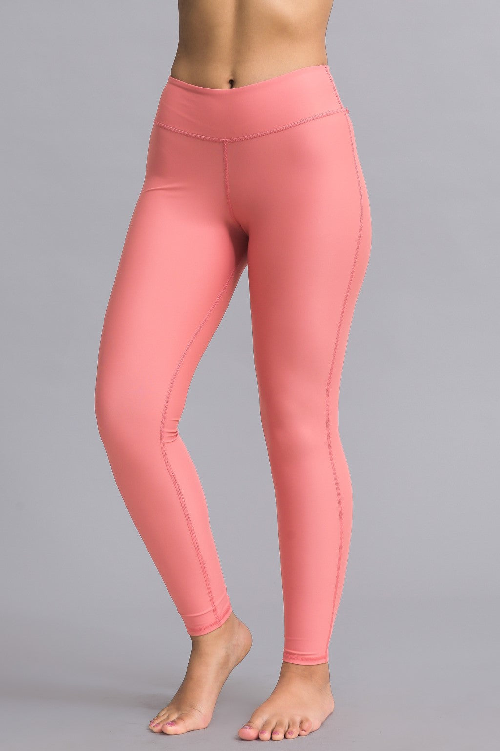 Classic Swim Tights - Coral-1
