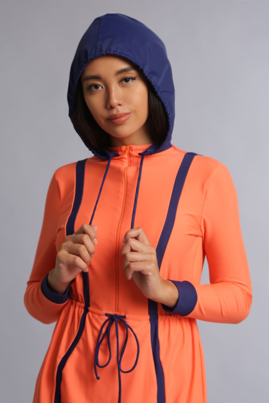 Taali Swim Set - Peach/Twilight-3