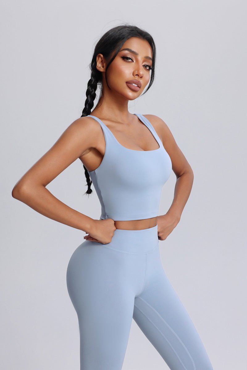 Wide Strap High-Support Yoga Bra-zoom-1