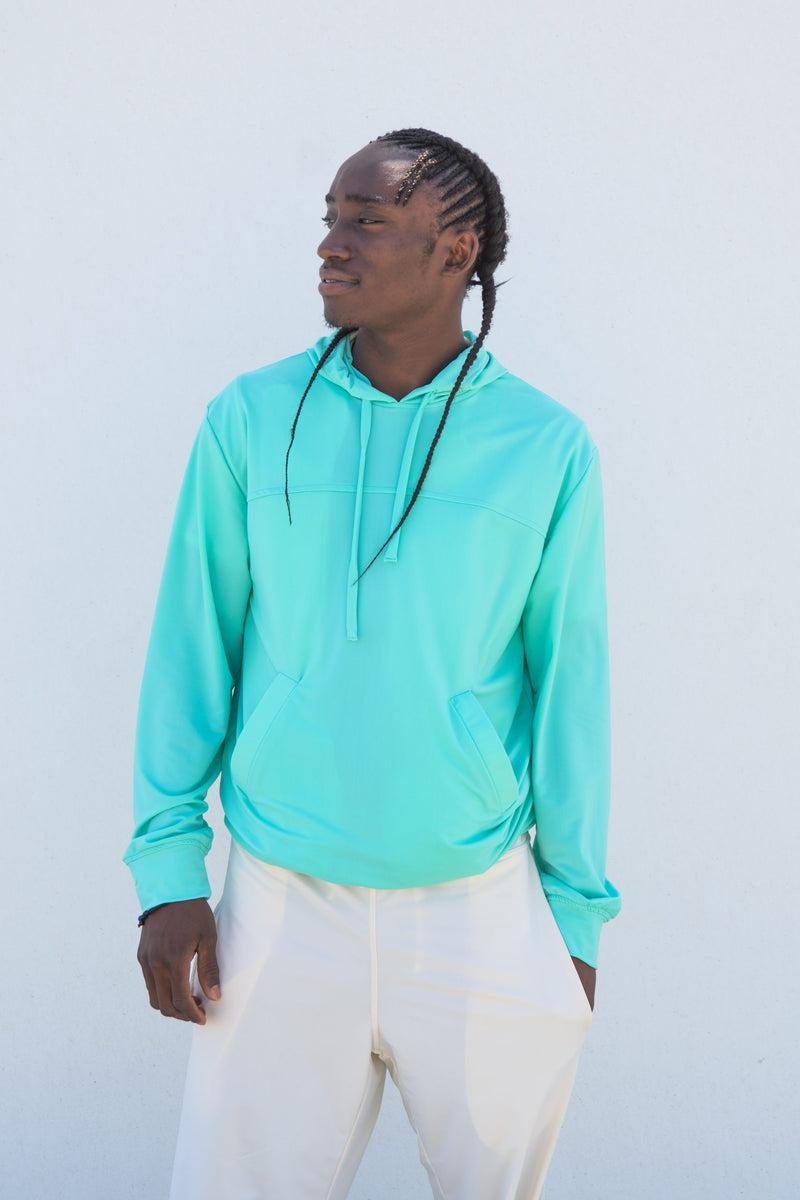 Mens Hooded Top - UPF 50+-zoom-