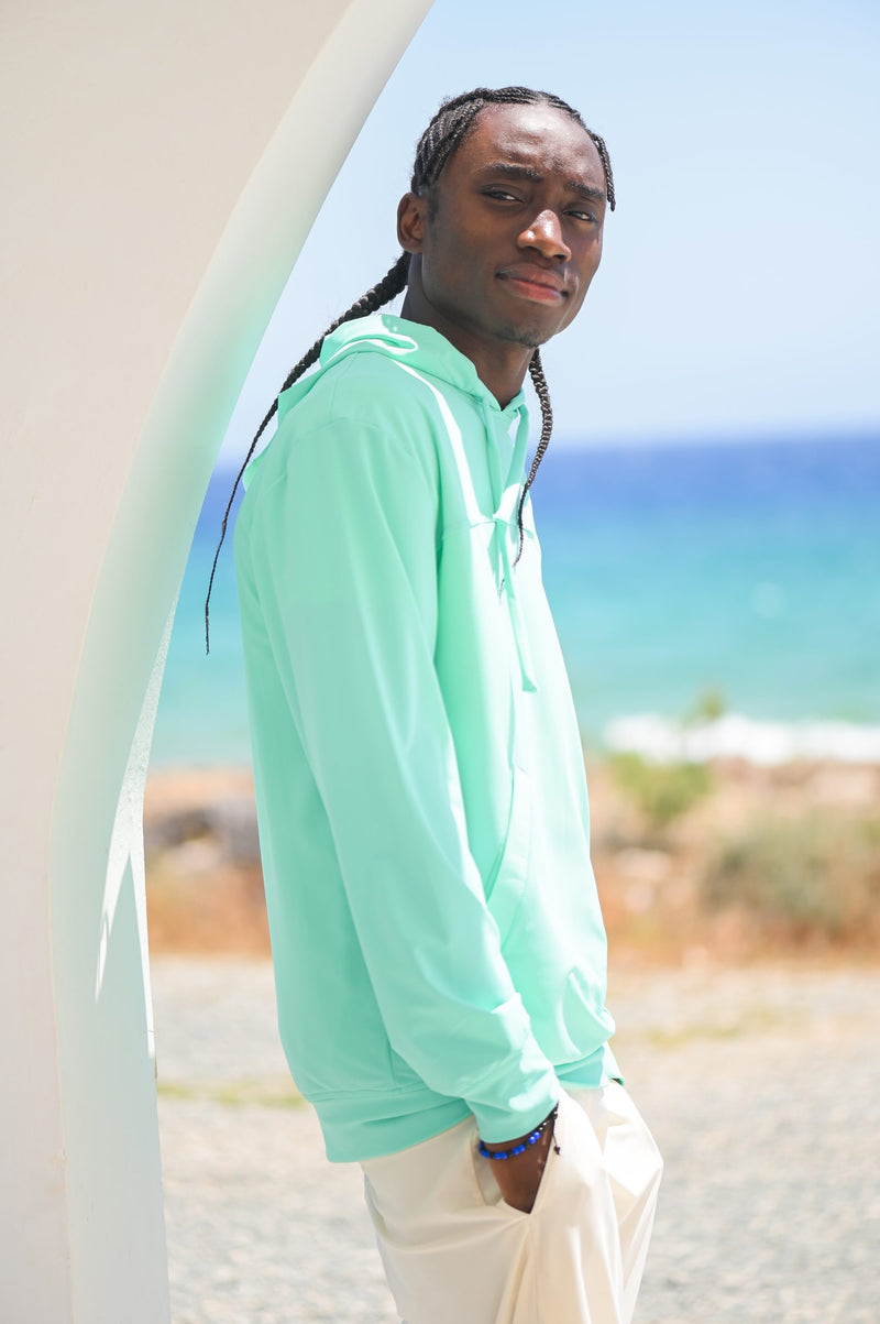 Mens Hooded Top - UPF 50+-zoom-