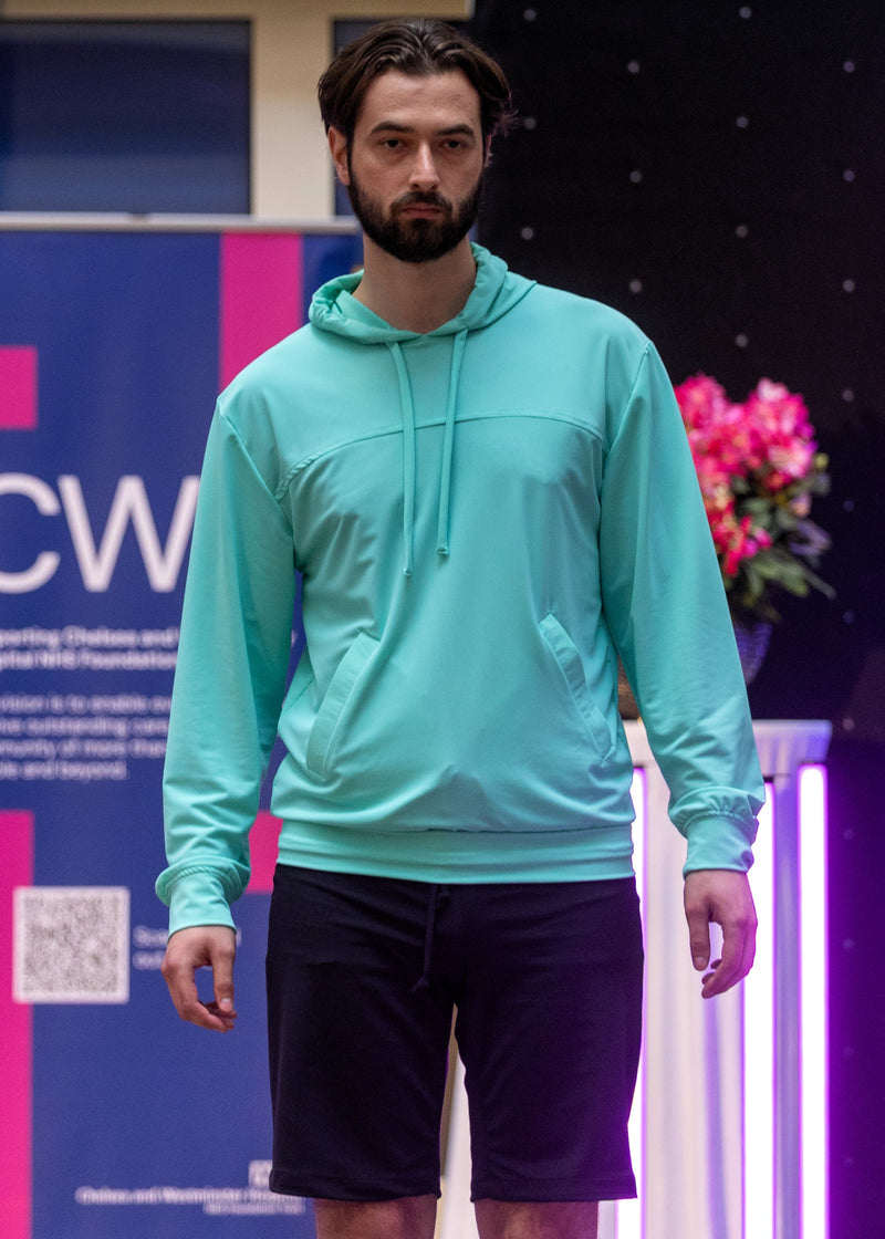 Mens Hooded Top - UPF 50+-zoom-