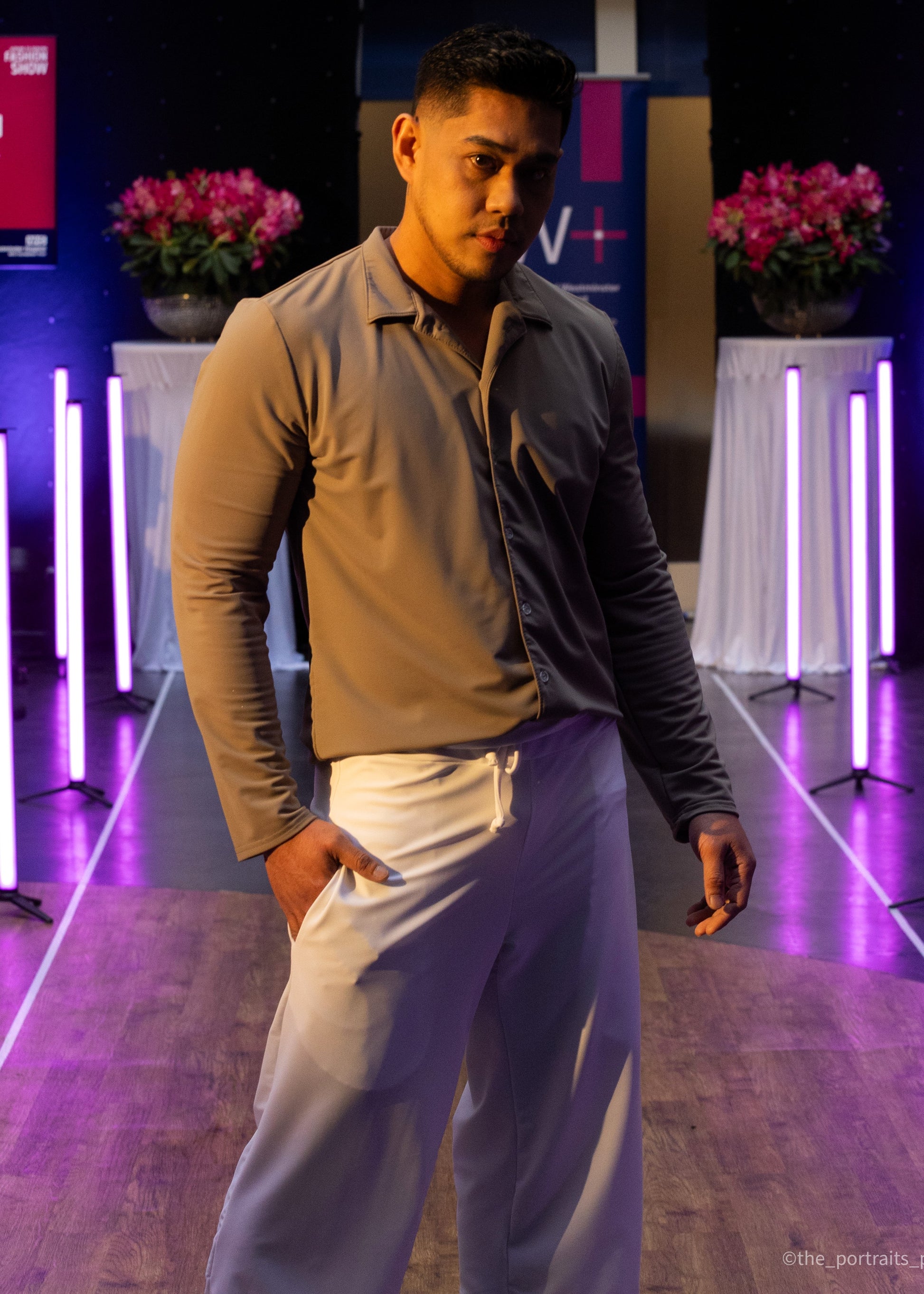 Mens Long Sleeve Shirt - UPF 50+-15