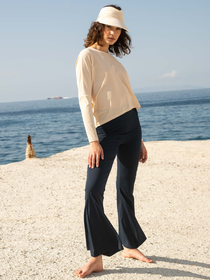 Miami Sculpt UV Flare Leggings by Kalani - UPF50+-zoom-