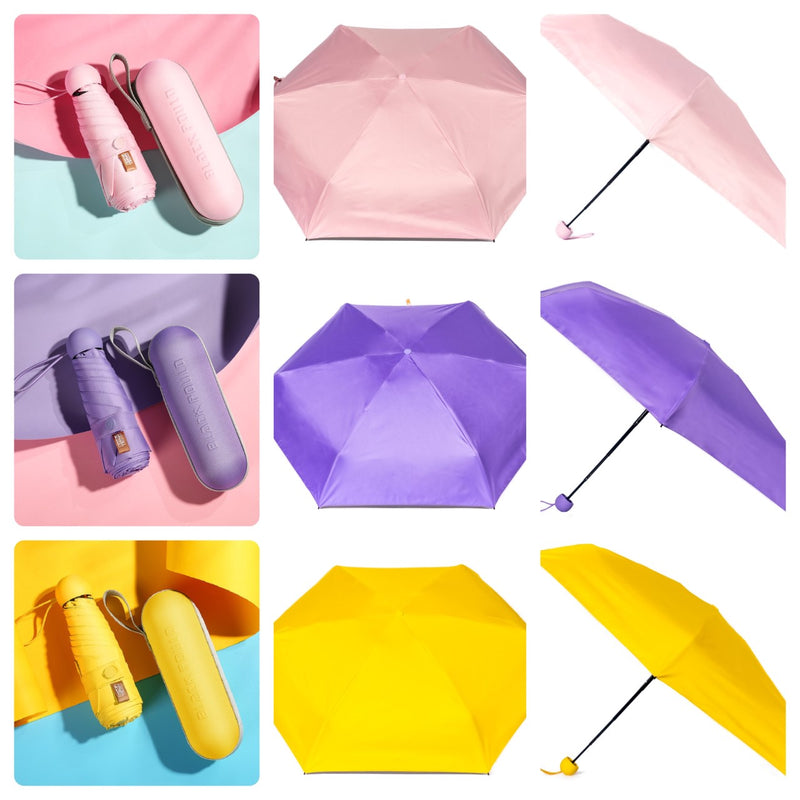 Mini UV Compact Umbrella - UPF50+ Canopy 90cm-zoom-
