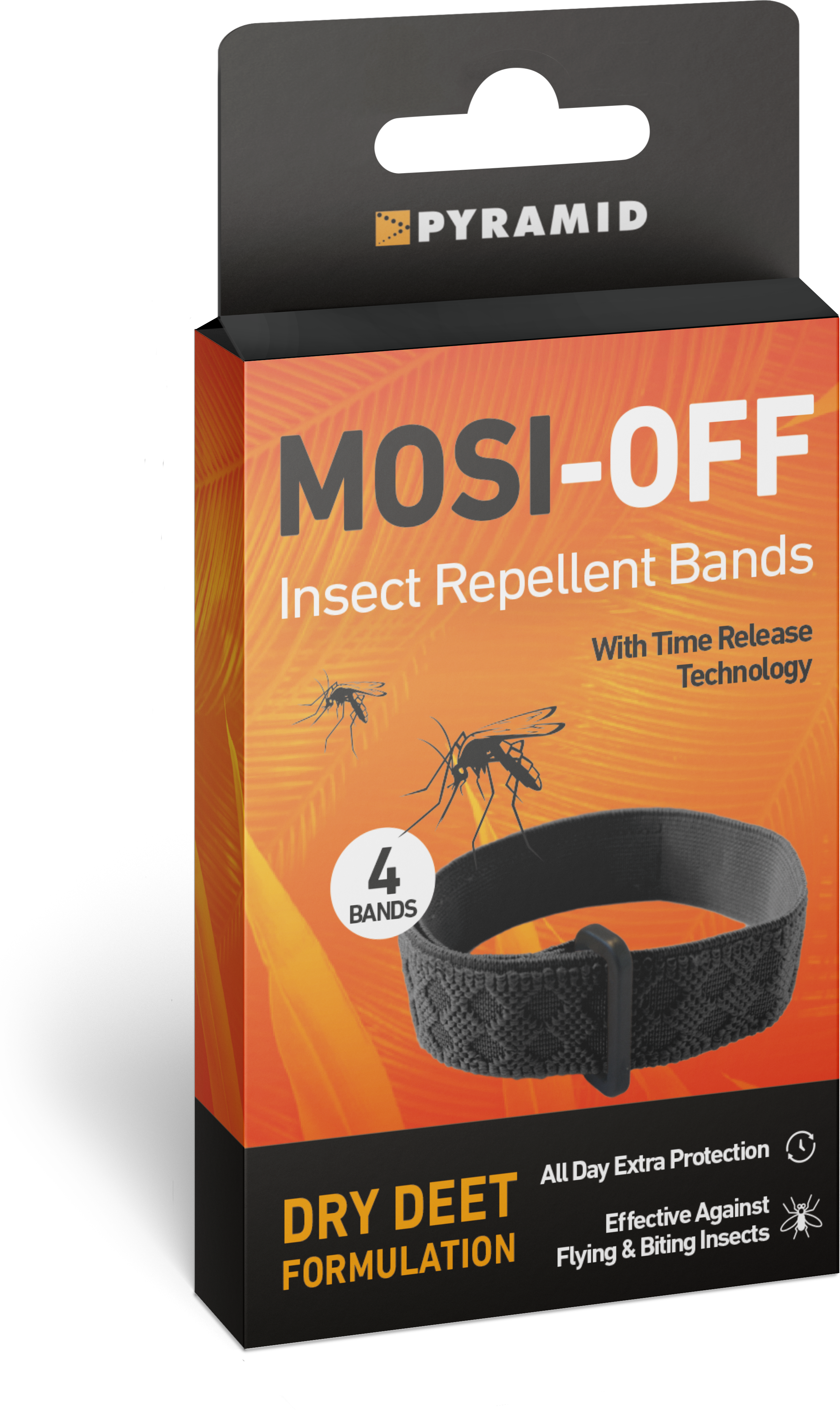 Pyramid Mosi-Off Insect Repellent Bands X 4 DRY DEET FORMULATION-zoom-1
