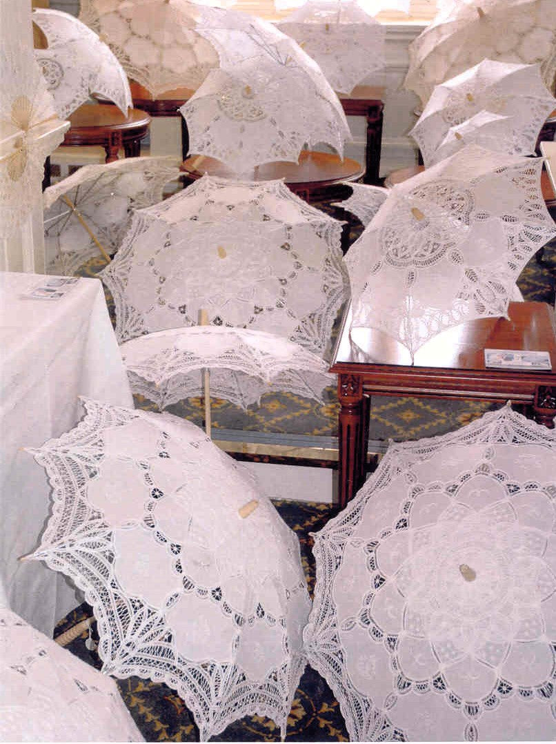 Lace Parasols Adult - Non SPF Rated & Lined Lace Parasols-zoom-24