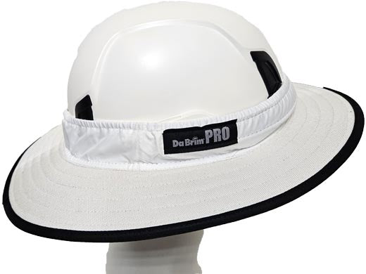 PRO Tech Lite Construction Helmet Visor Brim - Reflective-7