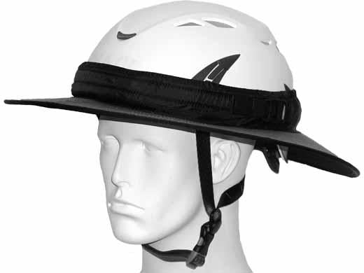 PRO Tech Construction Helmet Visor Brim - Grey-6
