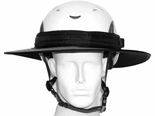 PRO Tech Construction Helmet Visor Brim - Grey-zoom-3