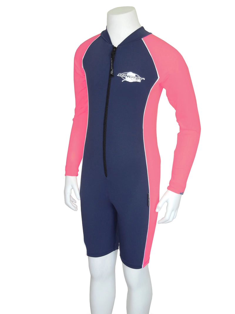 Stingray Childrens Sunsuit L/S ST3002L - UPF 50-zoom-