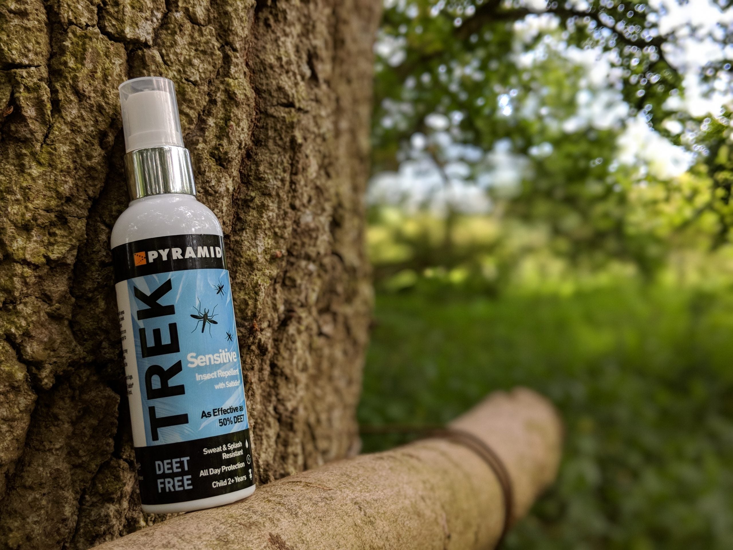 Pyramid Trek Insect Repellent DEET FREE Sensitive with Saltadin 60ml