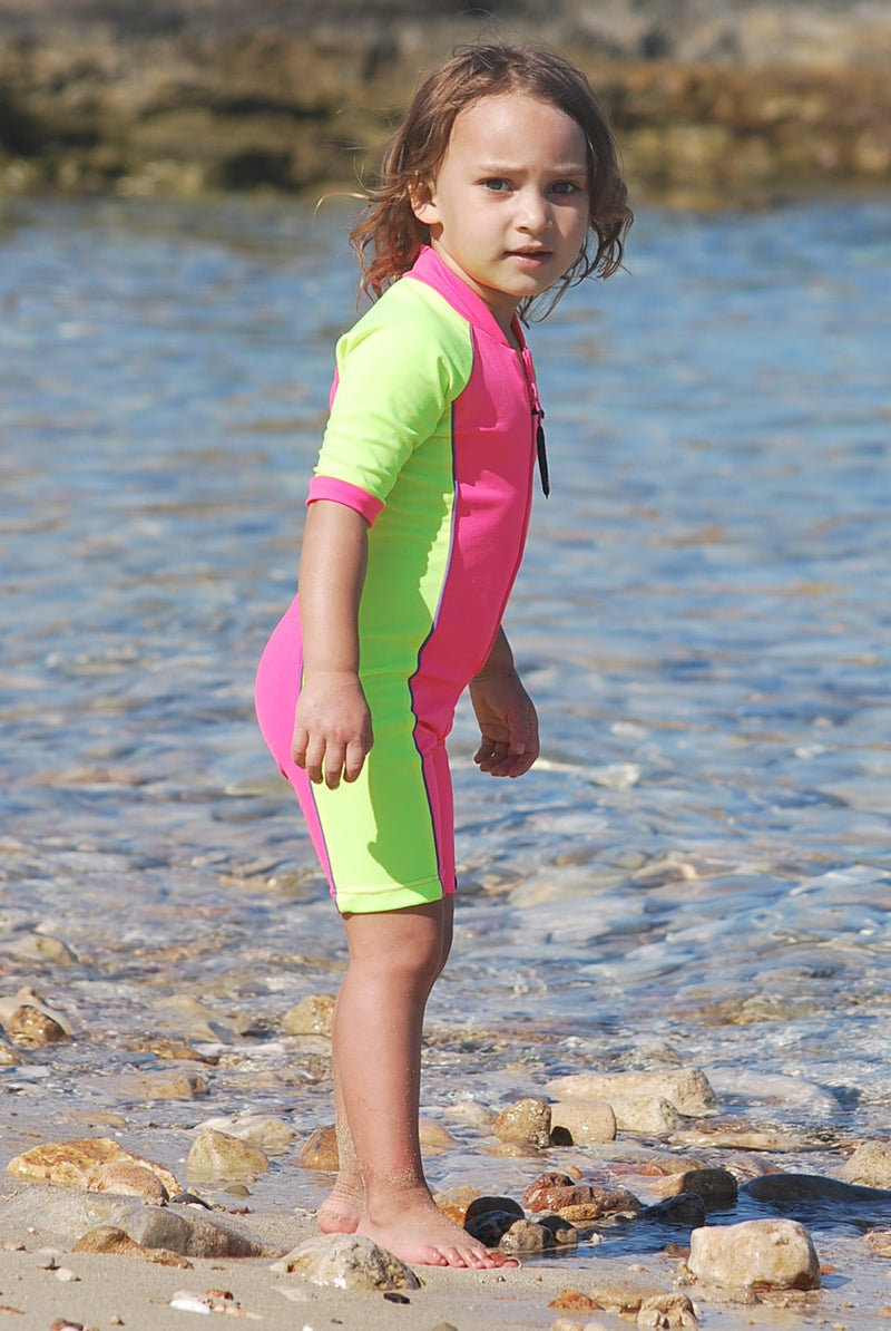 Stingray Kids Sunsuit S/S ST3001 - UPF 50-zoom-