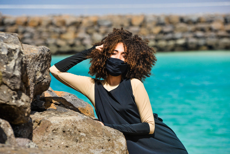 SunSibility Double Layered Mouth Piece Mask UPF50+-zoom-