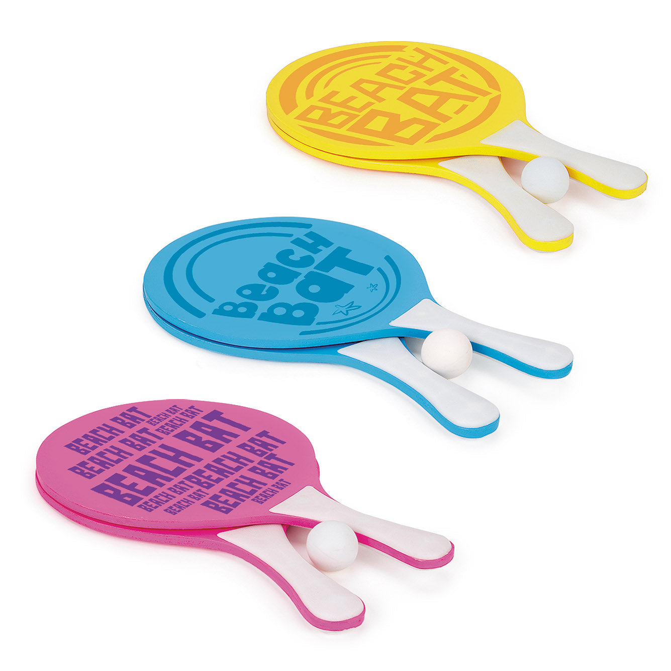 Playtime Wooden Paddle Bat Set-zoom-1
