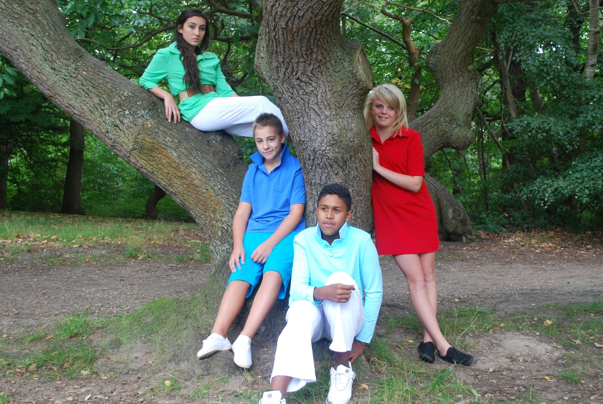Teenage Unisex Long Sleeve Sun Protective Polo Shirt - UPF 50+, Age 11-16-10