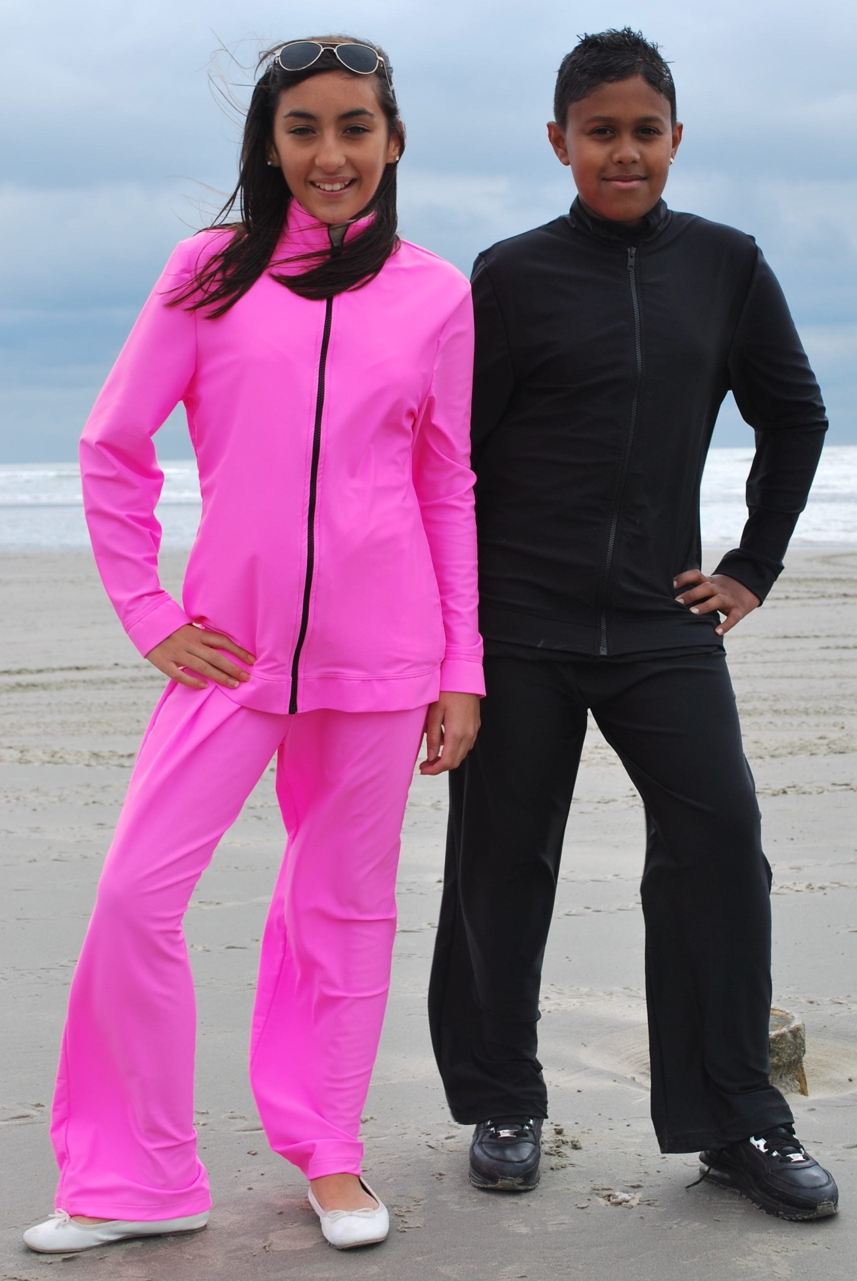 Teenage Unisex Sun Protective Tracksuit as a Two Piece - UPF 50+, Age 11-16
