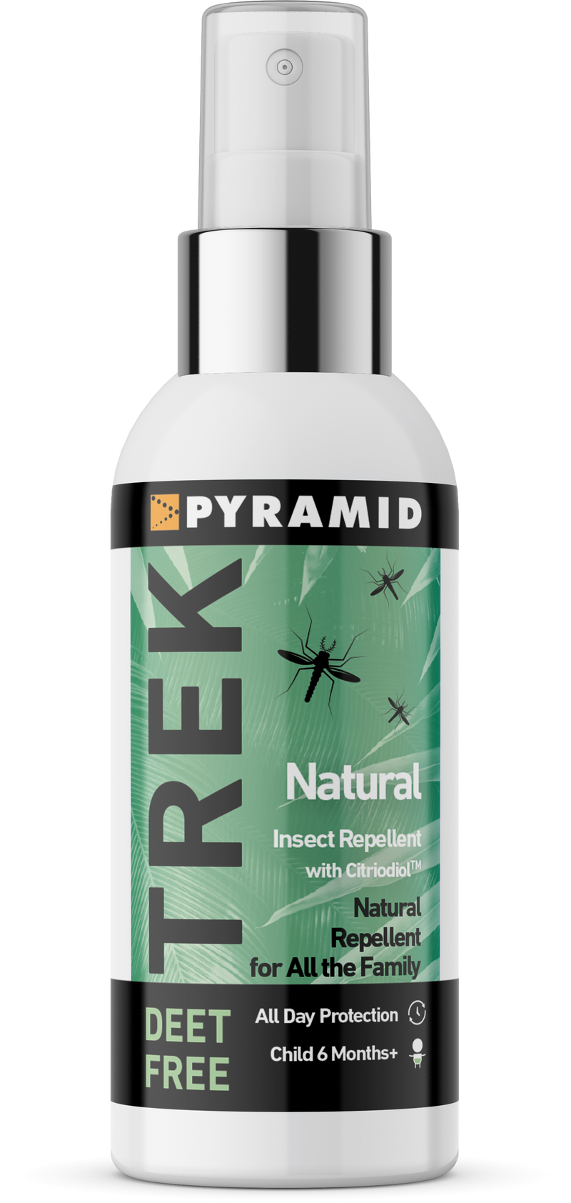 Pyramid Trek NATURAL Insect Repellent with Citriodiol 60ml-zoom-