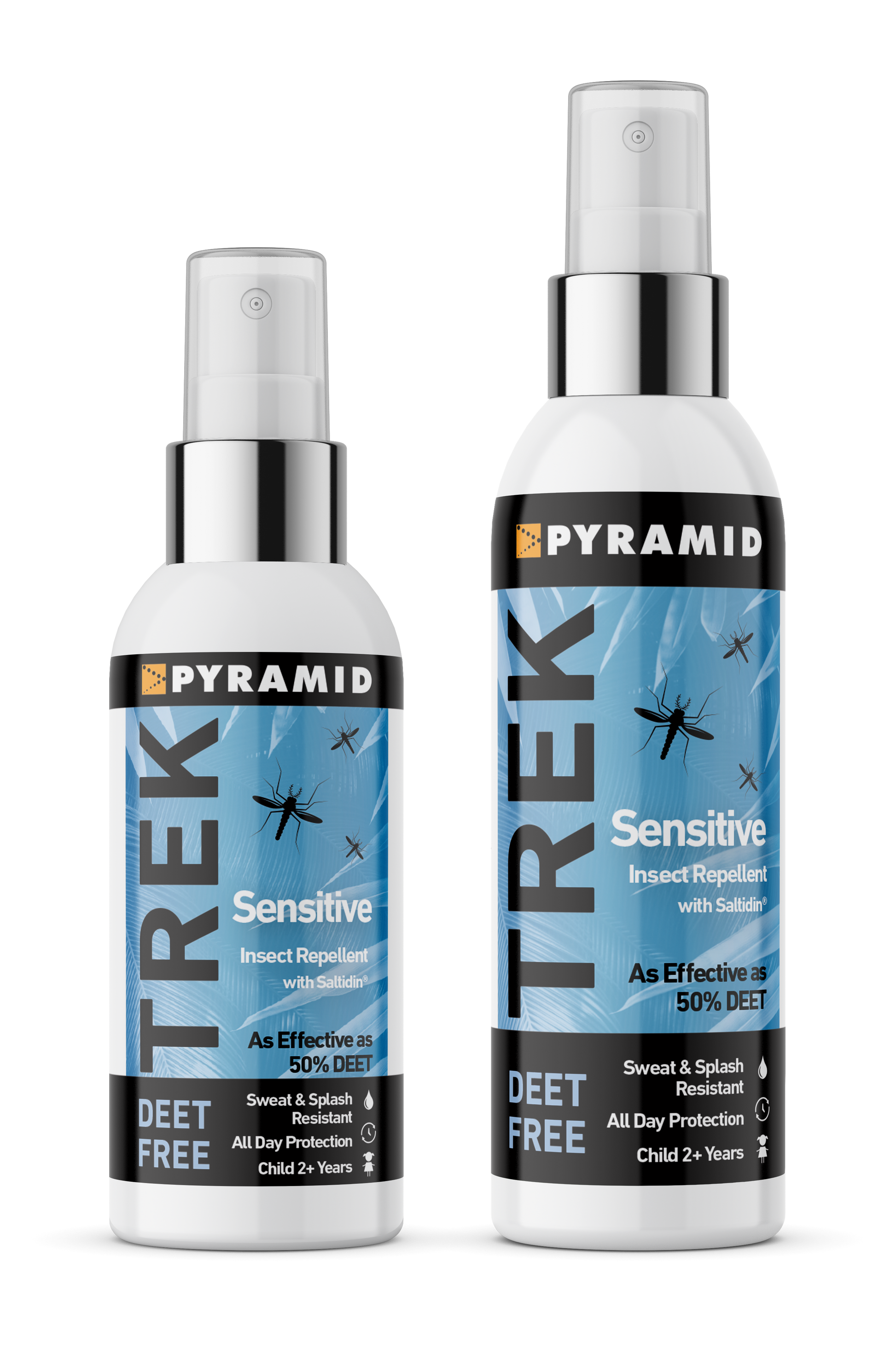 Pyramid Trek Insect Repellent DEET FREE Sensitive with Saltadin 60ml-1