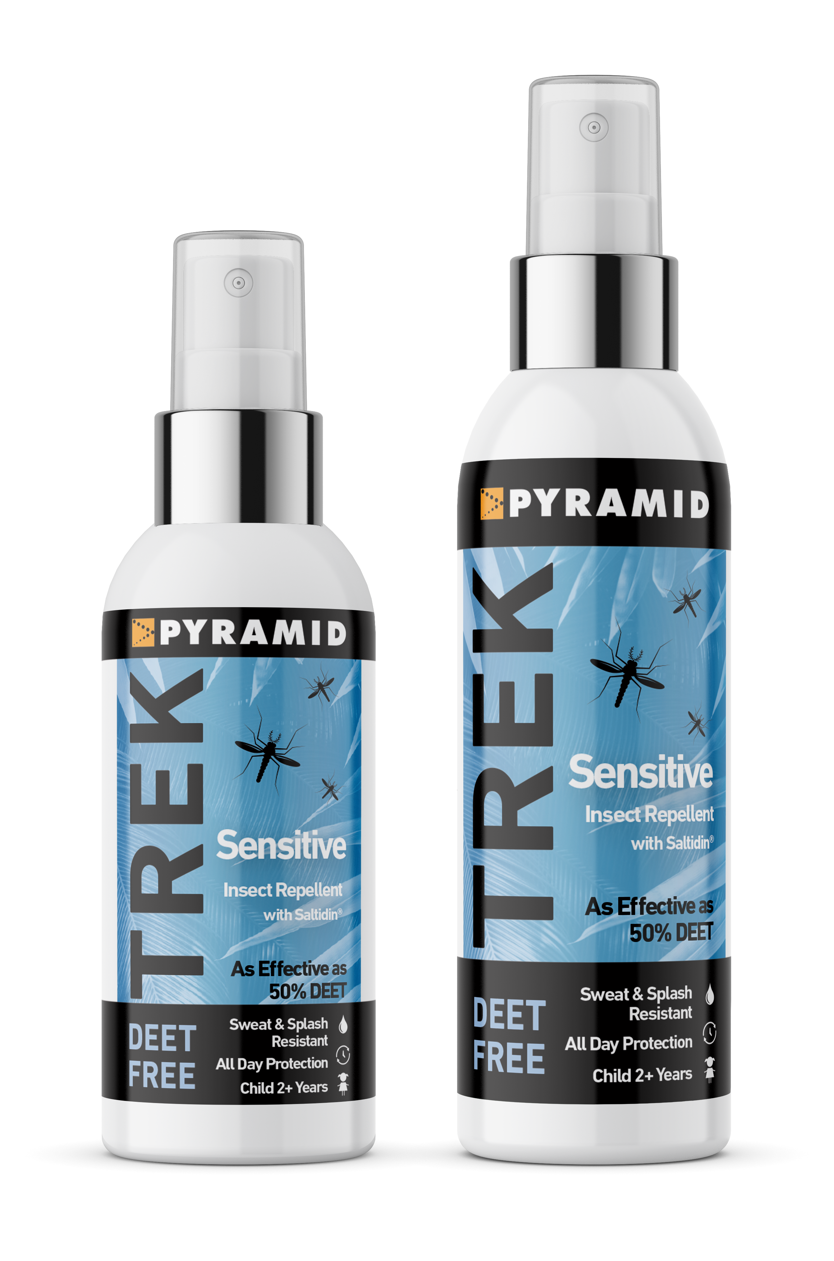 Pyramid Trek Insect Repellent DEET FREE Sensitive with Saltadin 60ml-zoom-1