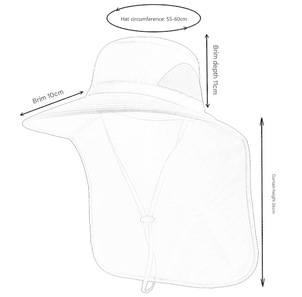 UPF 50+ Fishing Hat-zoom-11