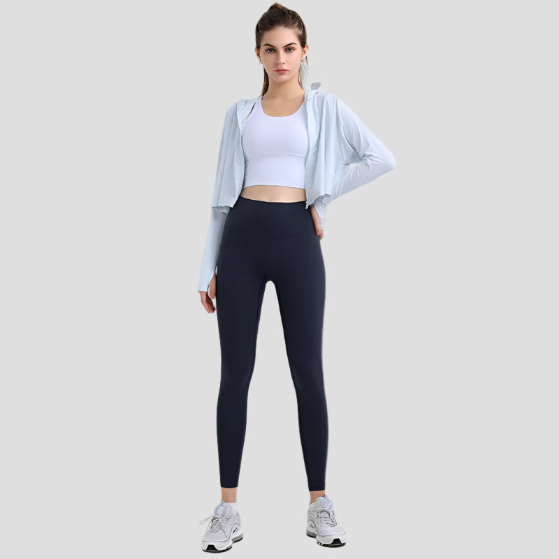 UPF 50+ Hooded Cropped Shirt-13