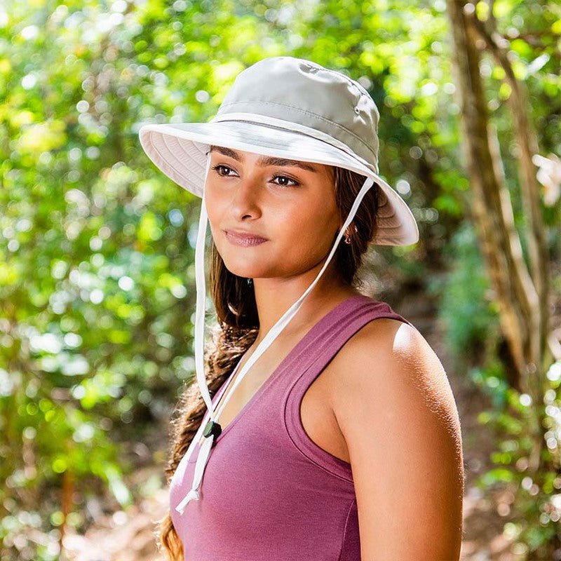 Ladies Explorer Flat Pack Sun Hat - UPF 50+