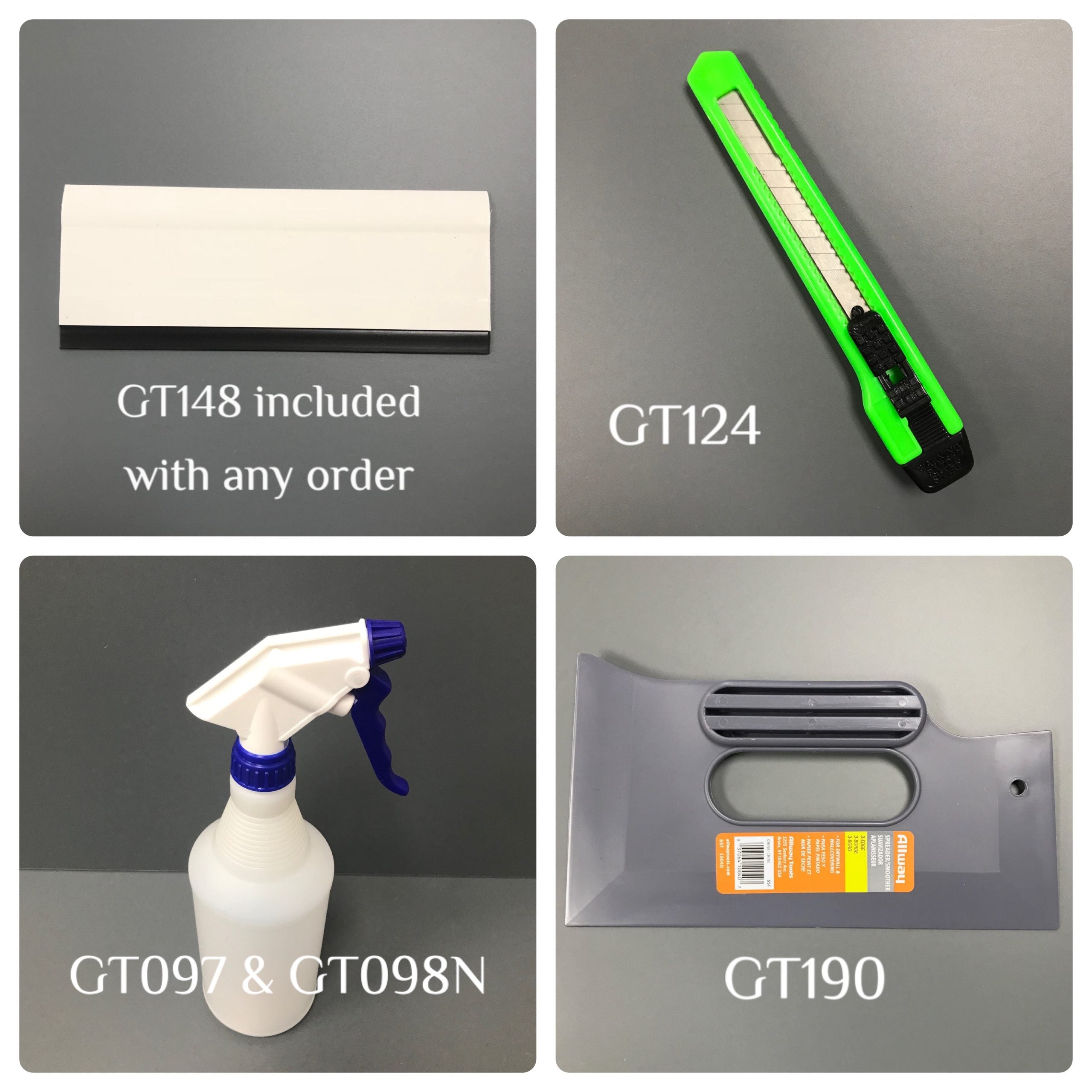 DIY Window Film Application Tool Kit
