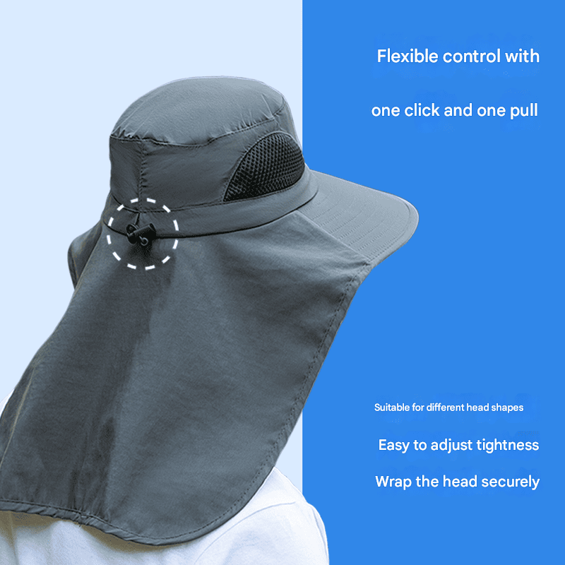 UPF 50+ Fishing Hat-9