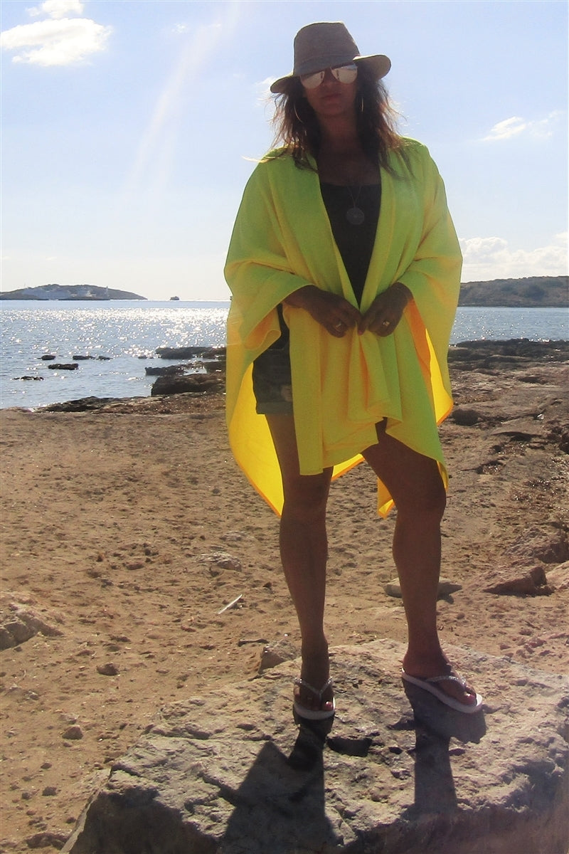 Ready to Dispatch - The SunSibility Body Wrap in Biscotto Tan- UPF 50+-zoom-2