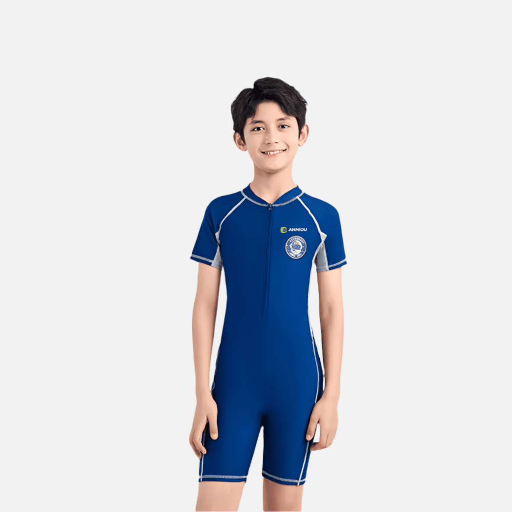 Boy's UPF 50+ One Piece Swimsuit-5