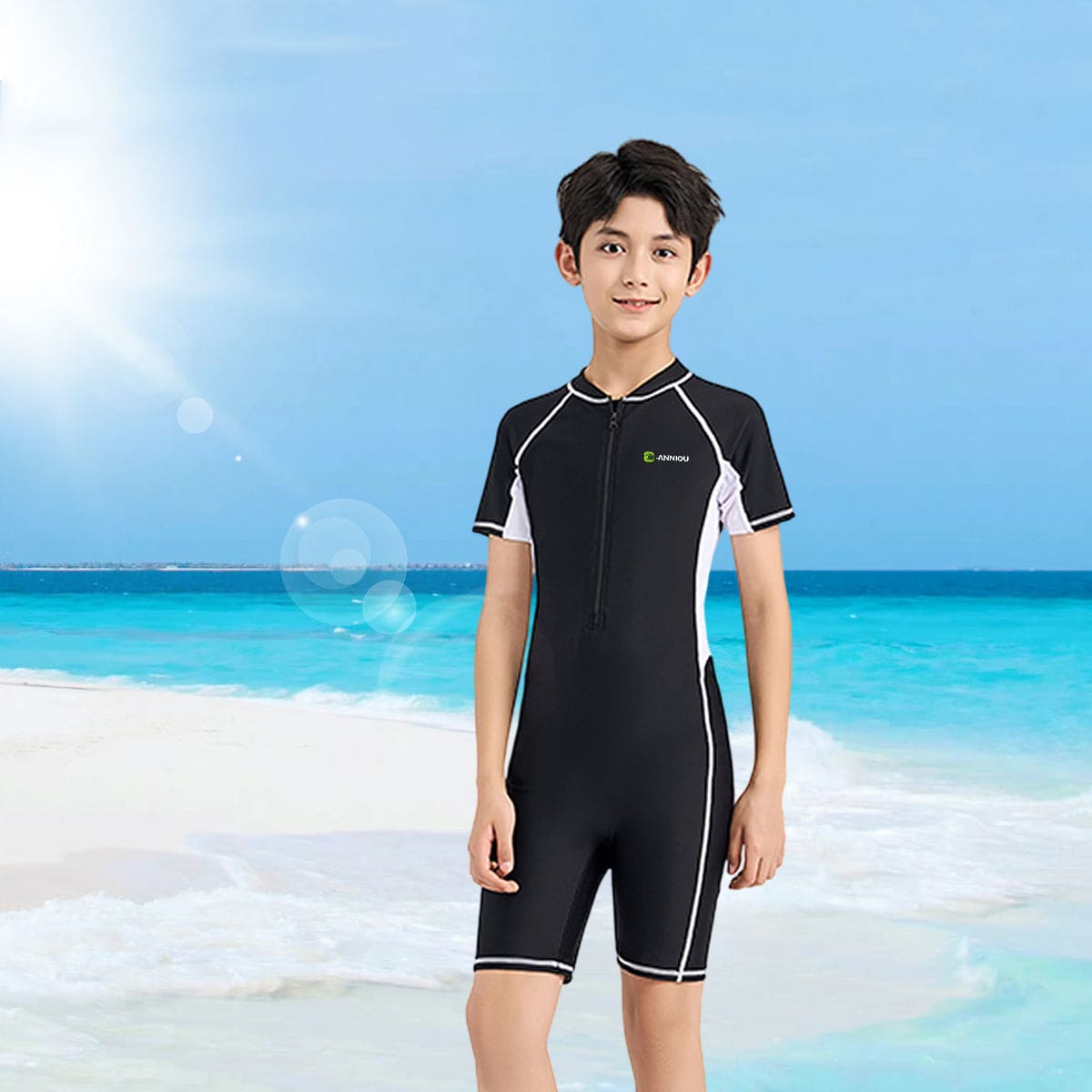 Boy's UPF 50+ One Piece Swimsuit-zoom-7
